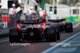 Max Verstappen (NLD) Red Bull Racing RB18. 06.05.2022. Formula 1 World Championship, Rd 5, Miami Grand Prix, Miami, Florida, USA, Practice Day.