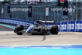 Alexander Albon (THA) Williams Racing FW44. 06.05.2022. Formula 1 World Championship, Rd 5, Miami Grand Prix, Miami, Florida, USA, Practice Day.