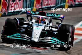 George Russell (GBR) Mercedes AMG F1 W13. 06.05.2022. Formula 1 World Championship, Rd 5, Miami Grand Prix, Miami, Florida, USA, Practice Day.
