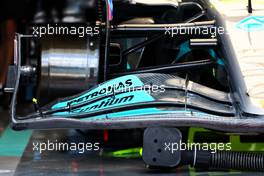 Mercedes AMG F1 W13 front wing. 06.05.2022. Formula 1 World Championship, Rd 5, Miami Grand Prix, Miami, Florida, USA, Practice Day.