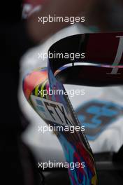 Mercedes AMG F1 W13 rear wing. 06.05.2022. Formula 1 World Championship, Rd 5, Miami Grand Prix, Miami, Florida, USA, Practice Day.