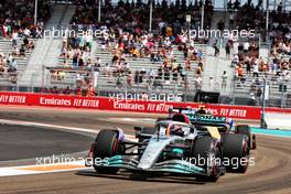 George Russell (GBR) Mercedes AMG F1 W13.  06.05.2022. Formula 1 World Championship, Rd 5, Miami Grand Prix, Miami, Florida, USA, Practice Day.