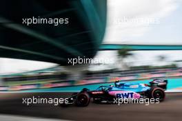 Esteban Ocon (FRA) Alpine F1 Team A522. 06.05.2022. Formula 1 World Championship, Rd 5, Miami Grand Prix, Miami, Florida, USA, Practice Day.