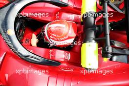 Charles Leclerc (MON) Ferrari F1-75 on the grid. 08.05.2022. Formula 1 World Championship, Rd 5, Miami Grand Prix, Miami, Florida, USA, Race Day.