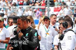 Lewis Hamilton (GBR) Mercedes AMG F1 on the grid. 08.05.2022. Formula 1 World Championship, Rd 5, Miami Grand Prix, Miami, Florida, USA, Race Day.