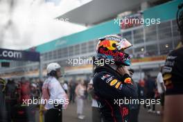 Max Verstappen (NLD) Red Bull Racing on the grid. 08.05.2022. Formula 1 World Championship, Rd 5, Miami Grand Prix, Miami, Florida, USA, Race Day.
