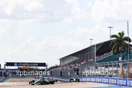 Lance Stroll (CDN) Aston Martin F1 Team AMR22. 08.05.2022. Formula 1 World Championship, Rd 5, Miami Grand Prix, Miami, Florida, USA, Race Day.
