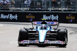 Esteban Ocon (FRA) Alpine F1 Team A522. 08.05.2022. Formula 1 World Championship, Rd 5, Miami Grand Prix, Miami, Florida, USA, Race Day.