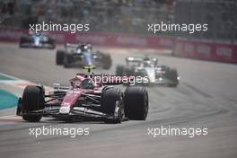 Guanyu Zhou (CHN) Alfa Romeo F1 Team C42. 08.05.2022. Formula 1 World Championship, Rd 5, Miami Grand Prix, Miami, Florida, USA, Race Day.