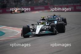 Lewis Hamilton (GBR) Mercedes AMG F1 W13. 08.05.2022. Formula 1 World Championship, Rd 5, Miami Grand Prix, Miami, Florida, USA, Race Day.