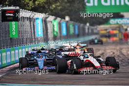 Mick Schumacher (GER) Haas VF-22. 08.05.2022. Formula 1 World Championship, Rd 5, Miami Grand Prix, Miami, Florida, USA, Race Day.