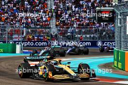 Daniel Ricciardo (AUS) McLaren MCL36. 08.05.2022. Formula 1 World Championship, Rd 5, Miami Grand Prix, Miami, Florida, USA, Race Day.