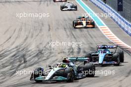 Lewis Hamilton (GBR) Mercedes AMG F1 W13. 08.05.2022. Formula 1 World Championship, Rd 5, Miami Grand Prix, Miami, Florida, USA, Race Day.