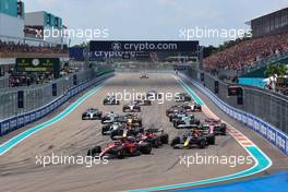 Start of the race 08.05.2022. Formula 1 World Championship, Rd 5, Miami Grand Prix, Miami, Florida, USA, Race Day.