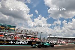 Sebastian Vettel (GER) Aston Martin F1 Team AMR22. 07.05.2022. Formula 1 World Championship, Rd 5, Miami Grand Prix, Miami, Florida, USA, Qualifying Day.