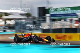 Sergio Perez (MEX) Red Bull Racing RB18. 07.05.2022. Formula 1 World Championship, Rd 5, Miami Grand Prix, Miami, Florida, USA, Qualifying Day.