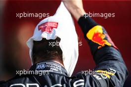 Max Verstappen (NLD) Red Bull Racing in qualifying parc ferme. 07.05.2022. Formula 1 World Championship, Rd 5, Miami Grand Prix, Miami, Florida, USA, Qualifying Day.