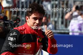 Pole for Charles Leclerc (MON) Ferrari F1-75. 07.05.2022. Formula 1 World Championship, Rd 5, Miami Grand Prix, Miami, Florida, USA, Qualifying Day.