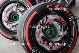 Pirelli tires   07.05.2022. Formula 1 World Championship, Rd 5, Miami Grand Prix, Miami, Florida, USA, Qualifying Day.