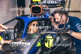 Claire Holt (AUS) Actress, with Williams Racing. 08.05.2022. Formula 1 World Championship, Rd 5, Miami Grand Prix, Miami, Florida, USA, Race Day.