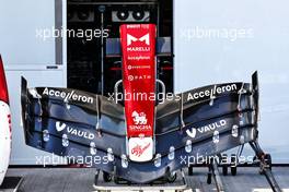Alfa Romeo F1 Team C42 front wing. 05.05.2022. Formula 1 World Championship, Rd 5, Miami Grand Prix, Miami, Florida, USA, Preparation Day.