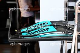 Mercedes AMG F1 W13 front wing detail. 05.05.2022. Formula 1 World Championship, Rd 5, Miami Grand Prix, Miami, Florida, USA, Preparation Day.