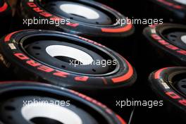 Pirelli tyres. 05.05.2022. Formula 1 World Championship, Rd 5, Miami Grand Prix, Miami, Florida, USA, Preparation Day.