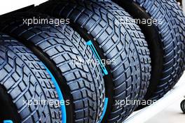 Pirelli wet tyres. 05.05.2022. Formula 1 World Championship, Rd 5, Miami Grand Prix, Miami, Florida, USA, Preparation Day.