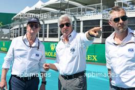 Gary Connely (AUS) FIA Steward and CAMS (Left) and Danny Sullivan (USA) FIA Steward (Centre). 05.05.2022. Formula 1 World Championship, Rd 5, Miami Grand Prix, Miami, Florida, USA, Preparation Day.