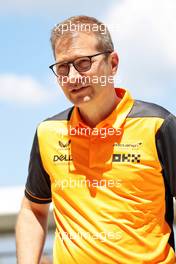 Andreas Seidl, McLaren Managing Director. 05.05.2022. Formula 1 World Championship, Rd 5, Miami Grand Prix, Miami, Florida, USA, Preparation Day.