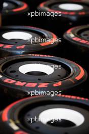 Pirelli tyres. 05.05.2022. Formula 1 World Championship, Rd 5, Miami Grand Prix, Miami, Florida, USA, Preparation Day.