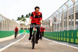 Mattia Binotto (ITA) Ferrari Team Principal rides the circuit. 05.05.2022. Formula 1 World Championship, Rd 5, Miami Grand Prix, Miami, Florida, USA, Preparation Day.