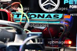 Mercedes AMG F1 W13 rear wing. 05.05.2022. Formula 1 World Championship, Rd 5, Miami Grand Prix, Miami, Florida, USA, Preparation Day.