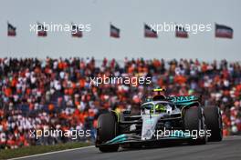 Lewis Hamilton (GBR) Mercedes AMG F1 W13. 02.09.2022. Formula 1 World Championship, Rd 14, Dutch Grand Prix, Zandvoort, Netherlands, Practice Day.