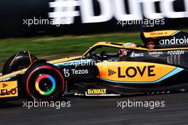 Daniel Ricciardo (AUS) McLaren MCL36. 02.09.2022. Formula 1 World Championship, Rd 14, Dutch Grand Prix, Zandvoort, Netherlands, Practice Day.
