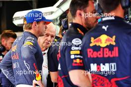 Max Verstappen (NLD) Red Bull Racing with Dr Helmut Marko (AUT) Red Bull Motorsport Consultant. 02.09.2022. Formula 1 World Championship, Rd 14, Dutch Grand Prix, Zandvoort, Netherlands, Practice Day.