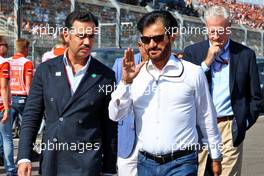Mohammed Bin Sulayem (UAE) FIA President (Right). 02.09.2022. Formula 1 World Championship, Rd 14, Dutch Grand Prix, Zandvoort, Netherlands, Practice Day.