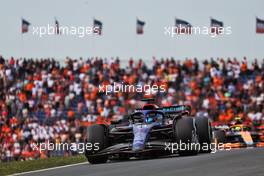 Alexander Albon (THA) Williams Racing FW44.  02.09.2022. Formula 1 World Championship, Rd 14, Dutch Grand Prix, Zandvoort, Netherlands, Practice Day.