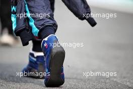 Nicholas Latifi (CDN) Williams Racing - racing boots. 04.09.2022. Formula 1 World Championship, Rd 14, Dutch Grand Prix, Zandvoort, Netherlands, Race Day.