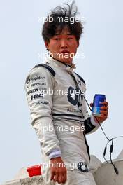 Yuki Tsunoda (JPN) AlphaTauri retired from the race. 04.09.2022. Formula 1 World Championship, Rd 14, Dutch Grand Prix, Zandvoort, Netherlands, Race Day.