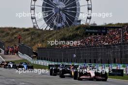 Kevin Magnussen (DEN) Haas VF-22 - practice start. 03.09.2022. Formula 1 World Championship, Rd 14, Dutch Grand Prix, Zandvoort, Netherlands, Qualifying Day.