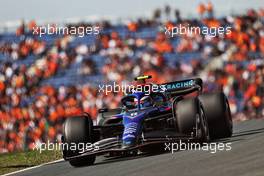 Nicholas Latifi (CDN) Williams Racing FW44. 03.09.2022. Formula 1 World Championship, Rd 14, Dutch Grand Prix, Zandvoort, Netherlands, Qualifying Day.