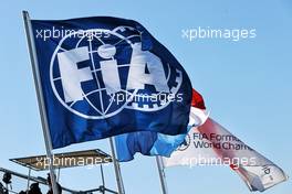 Circuit atmosphere - FIA Flag. 01.09.2022. Formula 1 World Championship, Rd 14, Dutch Grand Prix, Zandvoort, Netherlands, Preparation Day.