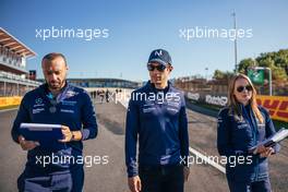 Nicholas Latifi (CDN) Williams Racing walks the circuit with the team. 01.09.2022. Formula 1 World Championship, Rd 14, Dutch Grand Prix, Zandvoort, Netherlands, Preparation Day.