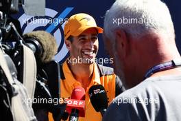 Daniel Ricciardo (AUS) McLaren. 01.09.2022. Formula 1 World Championship, Rd 14, Dutch Grand Prix, Zandvoort, Netherlands, Preparation Day.
