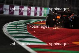 Lando Norris (GBR) McLaren MCL36 runs wide. 25.03.2022 Formula 1 World Championship, Rd 2, Saudi Arabian Grand Prix, Jeddah, Saudi Arabia, Practice Day.