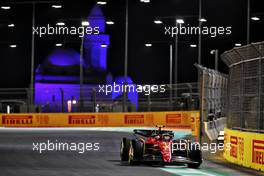 Carlos Sainz Jr (ESP) Ferrari F1-75. 25.03.2022 Formula 1 World Championship, Rd 2, Saudi Arabian Grand Prix, Jeddah, Saudi Arabia, Practice Day.