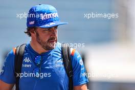 Fernando Alonso (ESP), Alpine F1 Team  25.03.2022 Formula 1 World Championship, Rd 2, Saudi Arabian Grand Prix, Jeddah, Saudi Arabia, Practice Day.