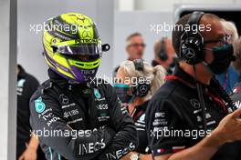 Lewis Hamilton (GBR) Mercedes AMG F1. 25.03.2022 Formula 1 World Championship, Rd 2, Saudi Arabian Grand Prix, Jeddah, Saudi Arabia, Practice Day.