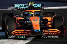 Lando Norris (GBR) McLaren MCL36. 25.03.2022 Formula 1 World Championship, Rd 2, Saudi Arabian Grand Prix, Jeddah, Saudi Arabia, Practice Day.